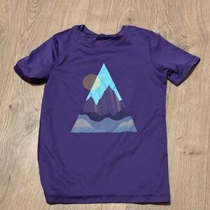 All in Motion Purple Kids Graphic Athletic Tee